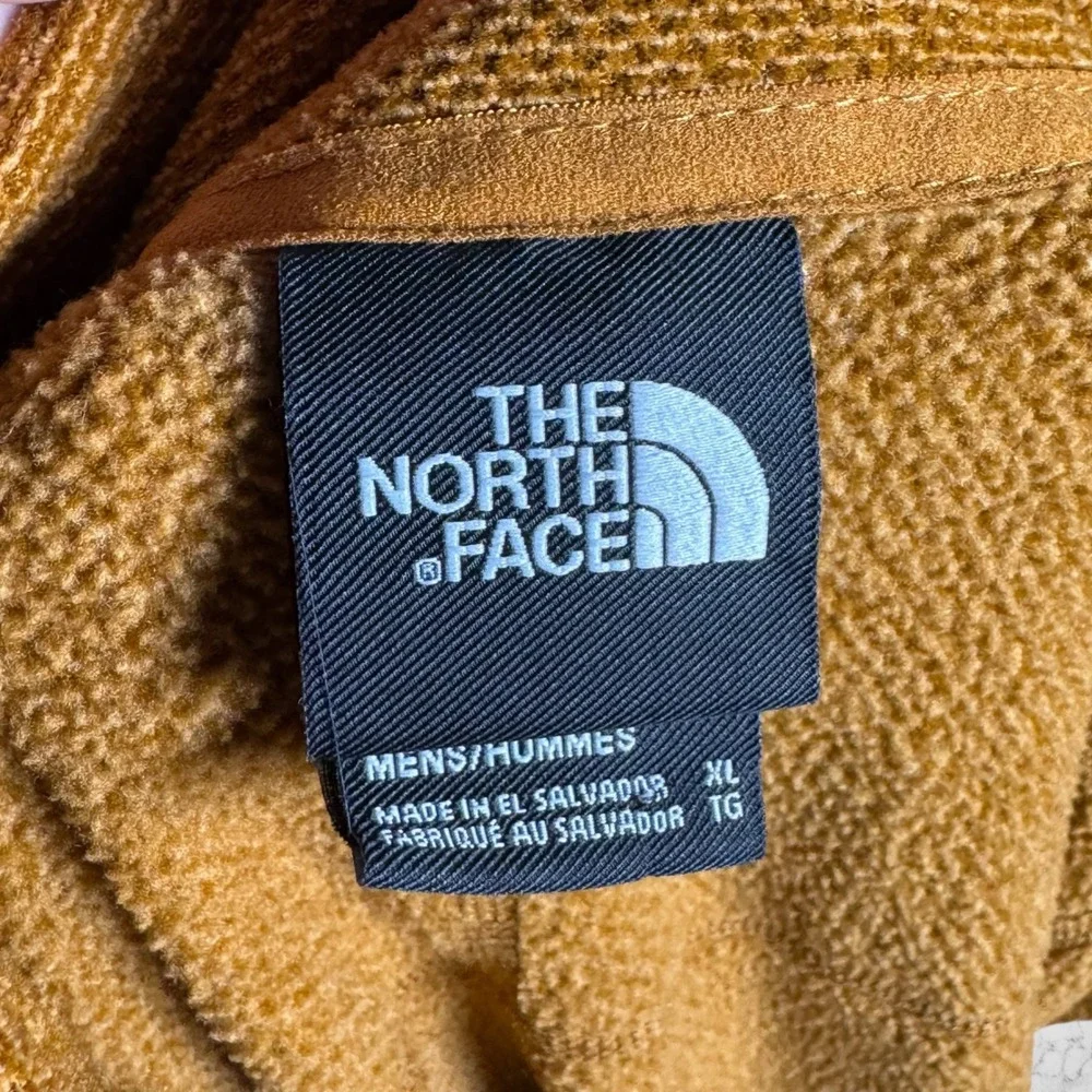The North‎ Face Mens Quarter Zip Fleece Pullover Brown NF0A3YR1VC7 XL